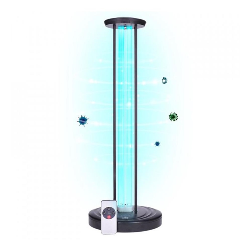 Lámpara germicida desinfectante UVC/38W/230V con mando a distancia