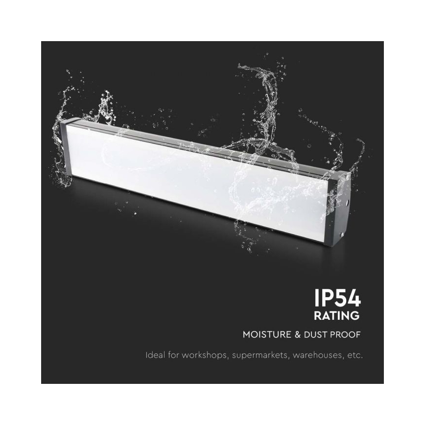 Lámpara industrial LED High Bay LED/100W/230V 6500K IP65
