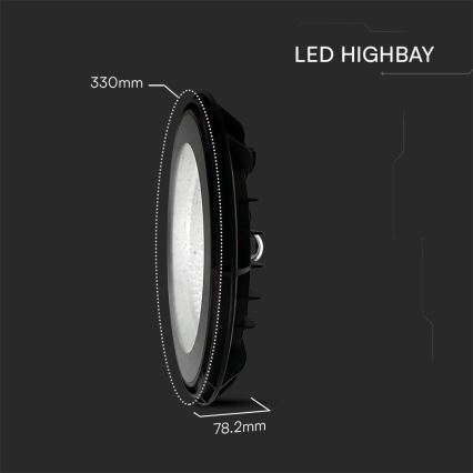 Lámpara industrial LED High Bay LED/200W/230V 6500K IP65