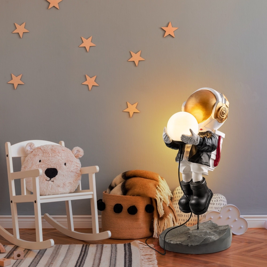 Lámpara infantil ASTRONAUT 1xE14/40W/230V acabado en cobre