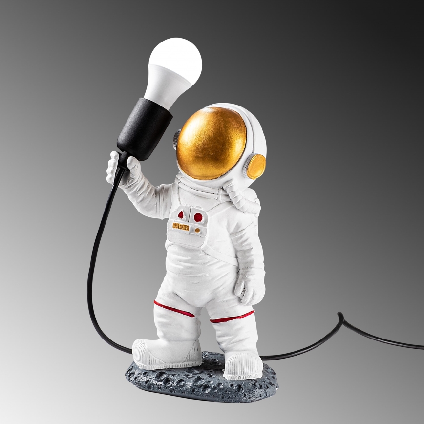 Lámpara infantil ASTRONAUT 1xE27/40W/230V cobre/blanco