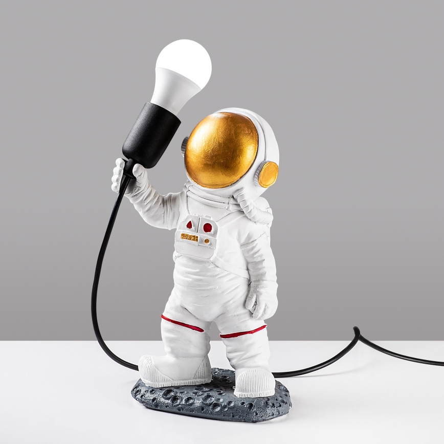 Lámpara infantil ASTRONAUT 1xE27/40W/230V cobre/blanco