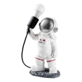 Lámpara infantil ASTRONAUTA 1xE27/40W/230V plateada/blanca
