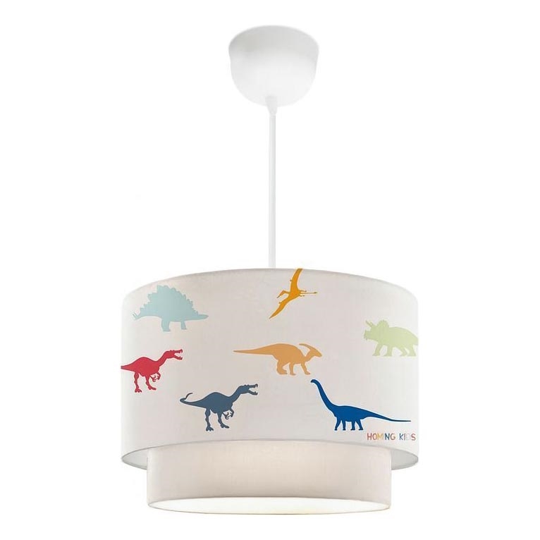 Lámpara infantil CANDY 1xE27/40W/230V blanca/multicolor