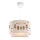 Lámpara infantil CANDY 1xE27/40W/230V blanca/multicolor