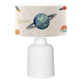 Lámpara infantil CANDY 1xE27/40W/230V blanca/multicolor