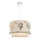 Lámpara infantil CANDY 1xE27/40W/230V blanca/multicolor