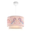 Lámpara infantil CANDY 1xE27/40W/230V rosa