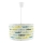 Lámpara infantil colgante con cable CROCODILES 1xE27/60W/230V