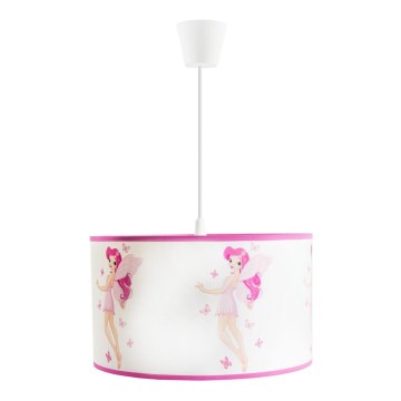 Lámpara infantil colgante con cable PRINCESS 1xE27/60W/230V
