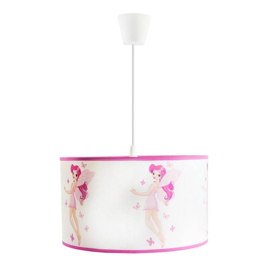 Lámpara infantil colgante con cable PRINCESS 1xE27/60W/230V