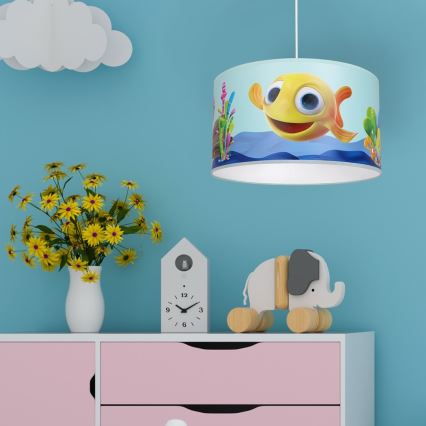 Lámpara infantil FISH 1xE27/60W/230V