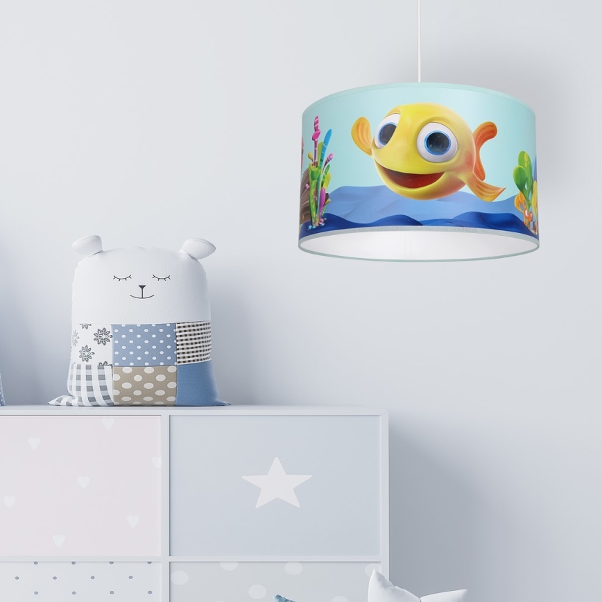 Lámpara infantil FISH 1xE27/60W/230V