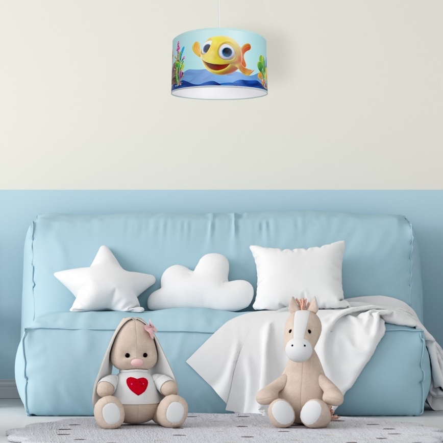 Lámpara infantil FISH 1xE27/60W/230V