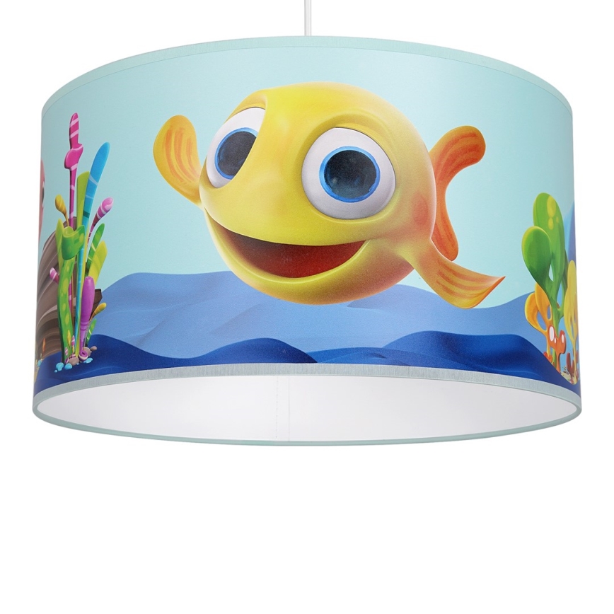 Lámpara infantil FISH 1xE27/60W/230V