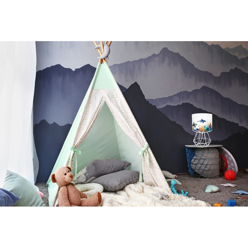 Lámpara infantil OCEAN 1xE27/60W/230V