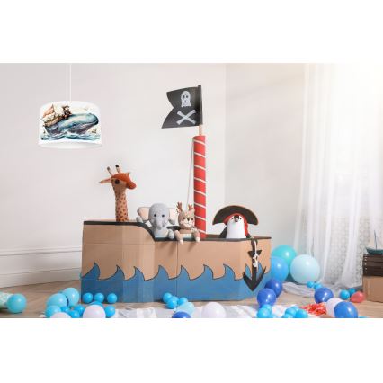Lámpara infantil OCEAN 1xE27/60W/230V