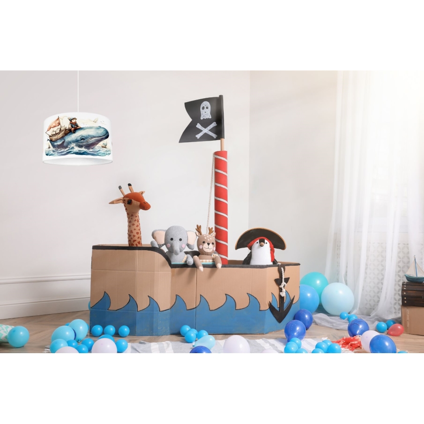 Lámpara infantil OCEAN 1xE27/60W/230V