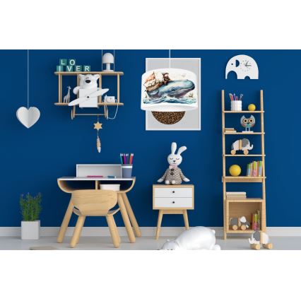 Lámpara infantil OCEAN 1xE27/60W/230V