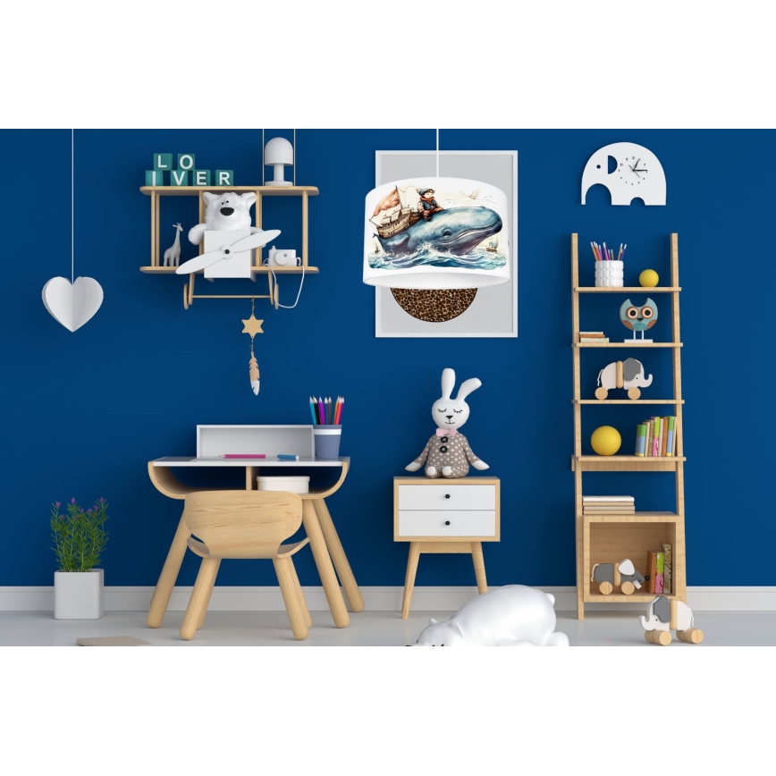 Lámpara infantil OCEAN 1xE27/60W/230V
