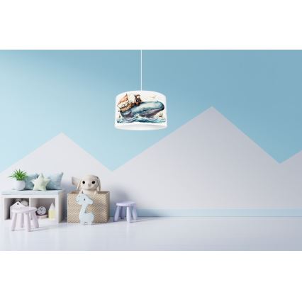 Lámpara infantil OCEAN 1xE27/60W/230V