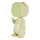 Lámpara infantil pequeña LED regulable con reloj despertador ROBOT LED/1W/5V 1200 mAh