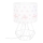 Lámpara infantil PIKKI 1xE27/60W/230V rosa