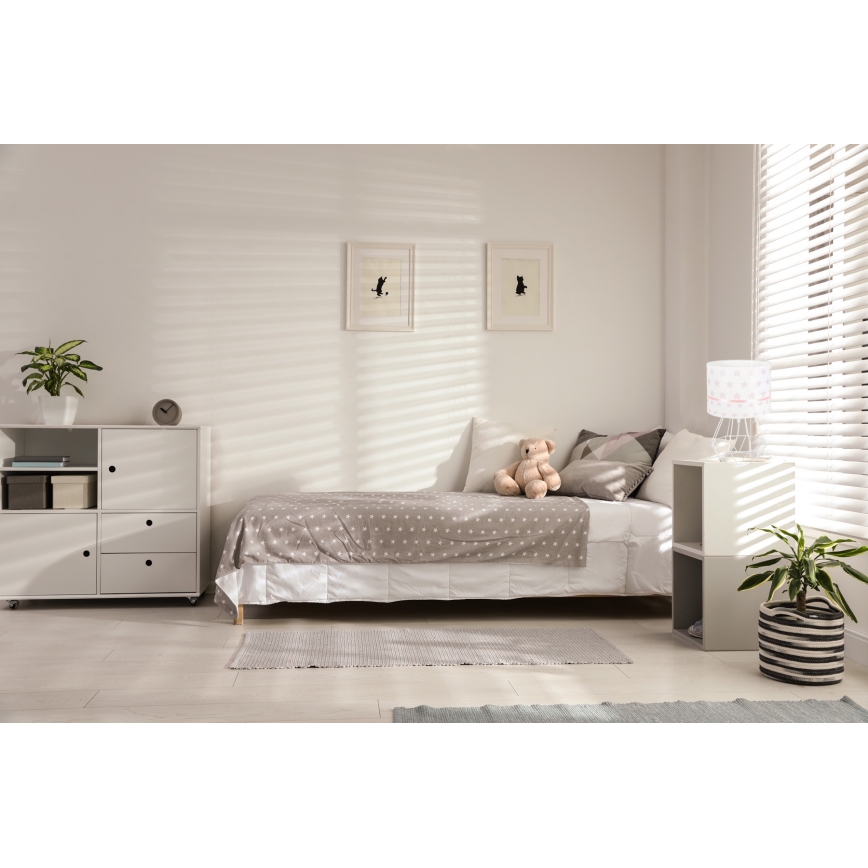 Lámpara infantil PIKKI 1xE27/60W/230V rosa