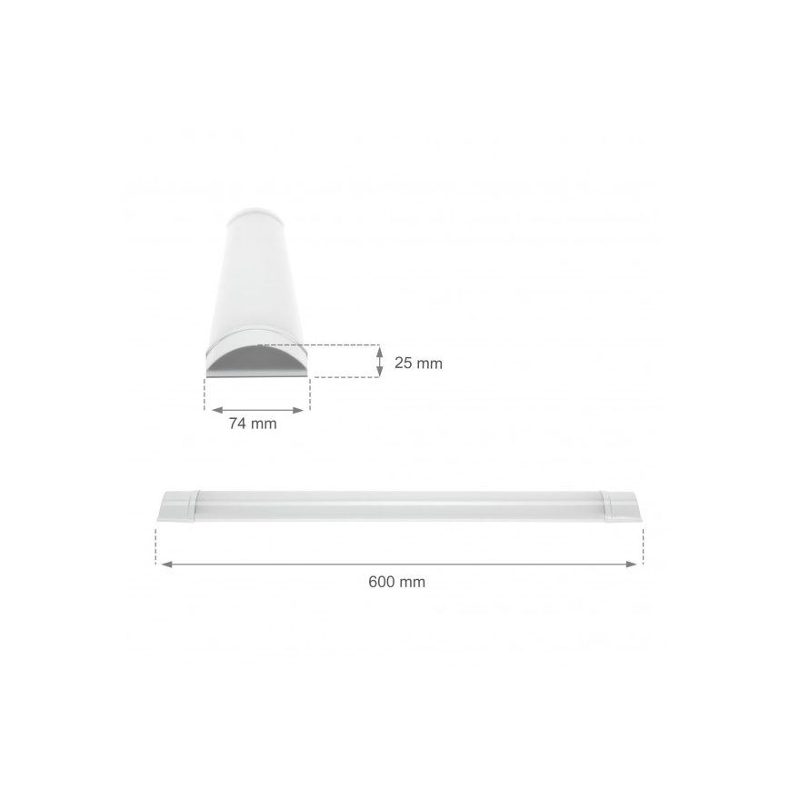 Lámpara LED bajo armarios de cocina VIGA LED/14W/230V 6000K blanco