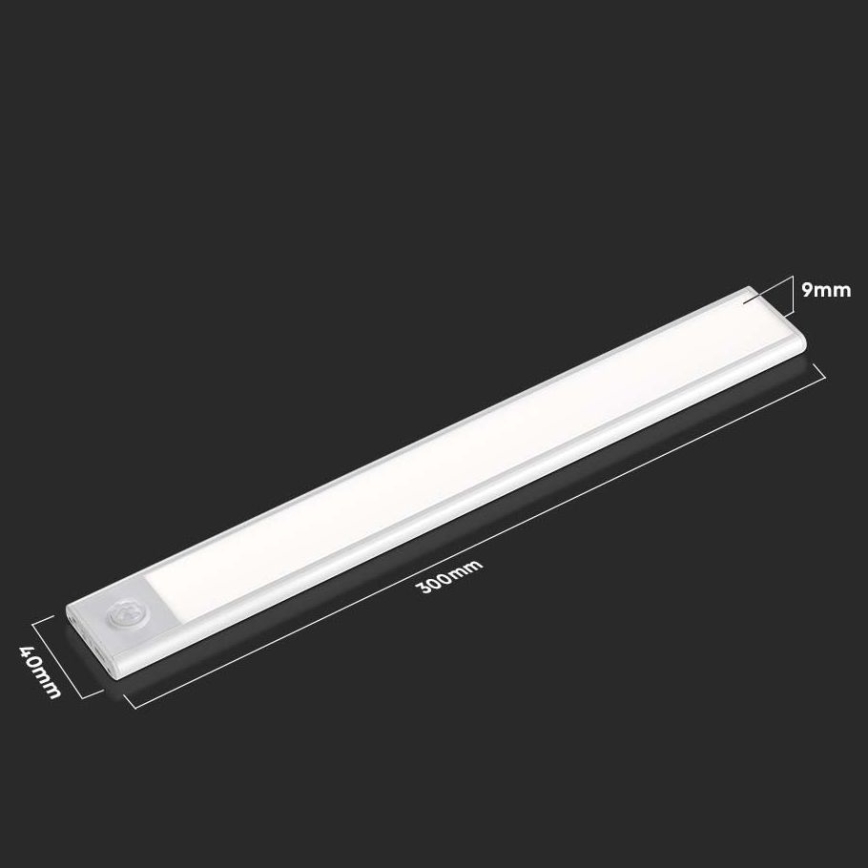 Lámpara LED bajo el mueble de cocina con sensor LED/1,5W/5V 4000K