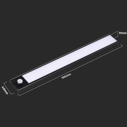 Lámpara LED bajo el mueble de cocina con sensor LED/2,5W/5V 3000K