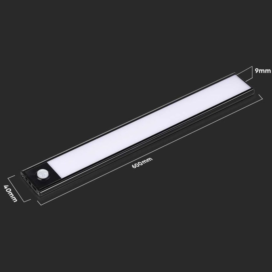 Lámpara LED bajo el mueble de cocina con sensor LED/2,5W/5V 3000K