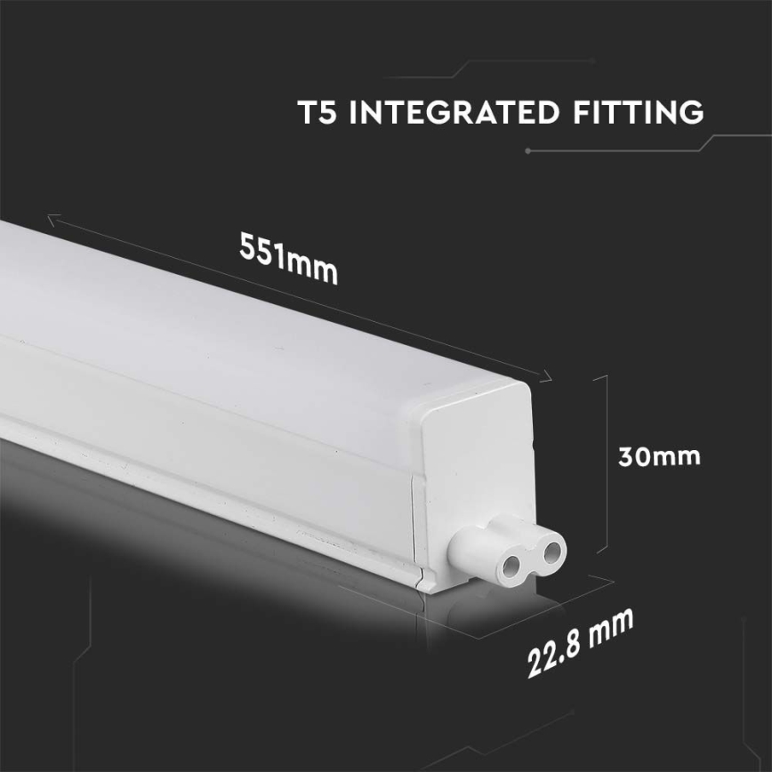 Lámpara LED bajo mueble de cocina SAMSUNG CHIP LED/7W/230V 6500K 55 cm