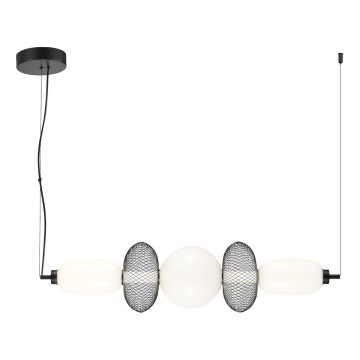 Lámpara LED colgante ARAME LED/32W/230V negro