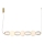 Lámpara LED colgante CARO LED/42W/230V dorado