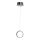 Lámpara LED colgante CIRCOLO LED/7W/230V cromo brillante