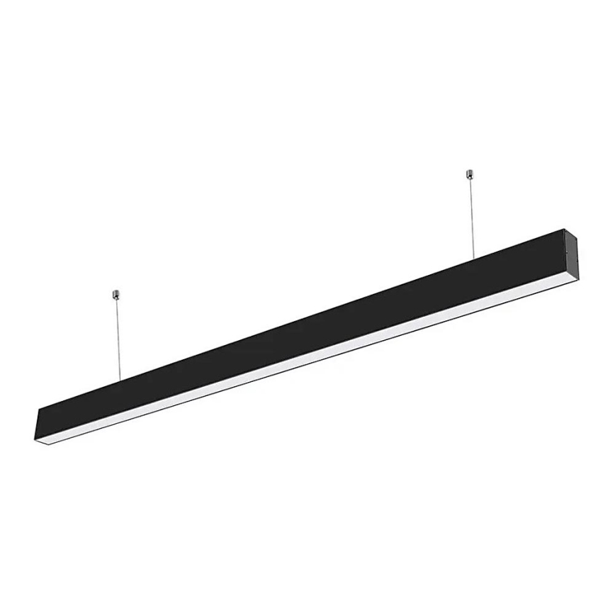 Lámpara LED colgante con cable CHIP LED SAMSUNG/40W/230V 4000K negro