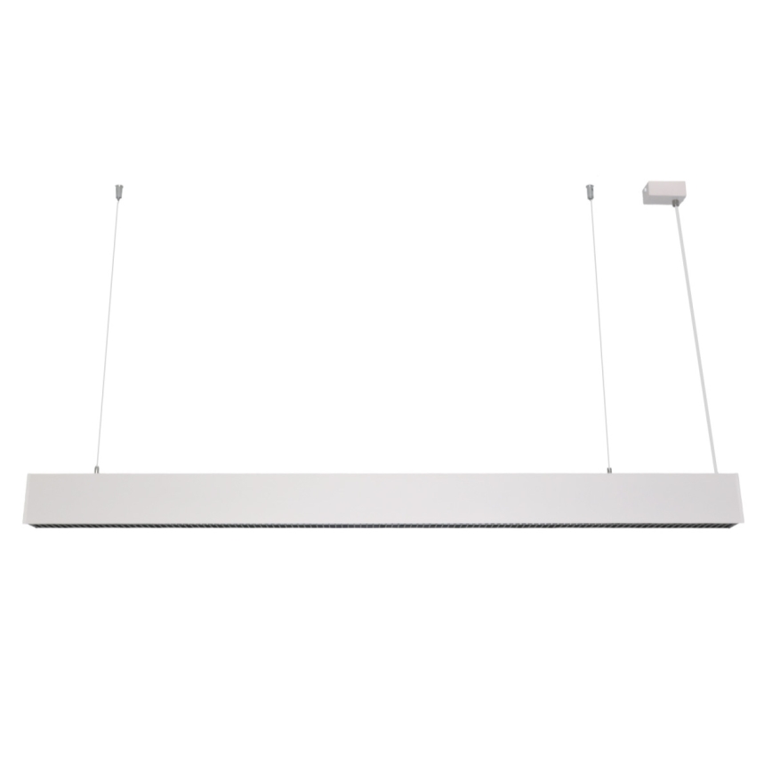 Lámpara LED colgante con cable LED/55W/230V 3000/4000/6500K 120 cm blanca