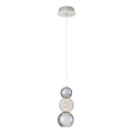 Lámpara LED colgante CREMONA LED/5W/230V 3000K cromo mate
