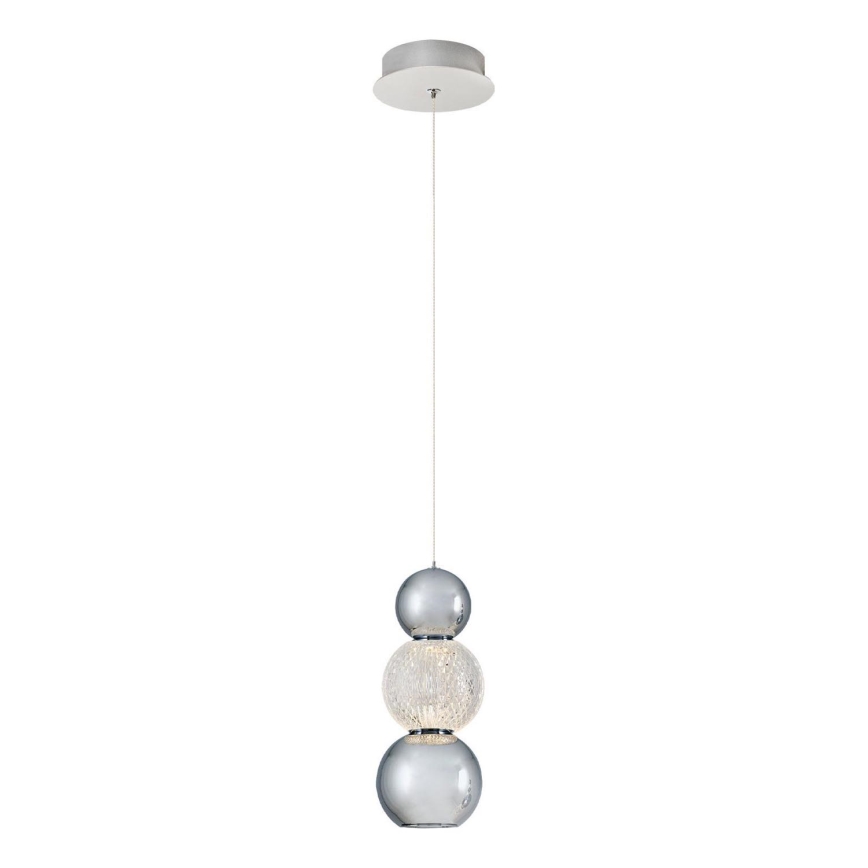 Lámpara LED colgante CREMONA LED/5W/230V 3000K cromo mate