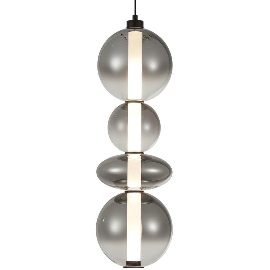 Lámpara LED colgante DAPHNE LED/36W/230V gris