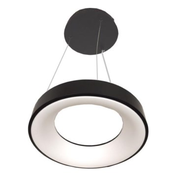 Lámpara LED colgante DRAX LED/32W/230V 4000K 38 cm color negro
