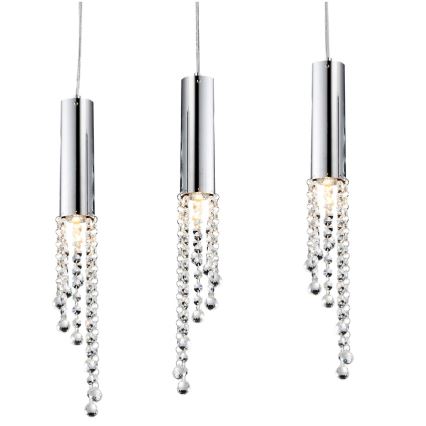 Lámpara LED colgante DUERO 3xLED/3W/230V