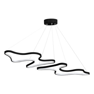 Lámpara LED colgante DUPLE ARTISAN LED/80W/230V 4000K negra