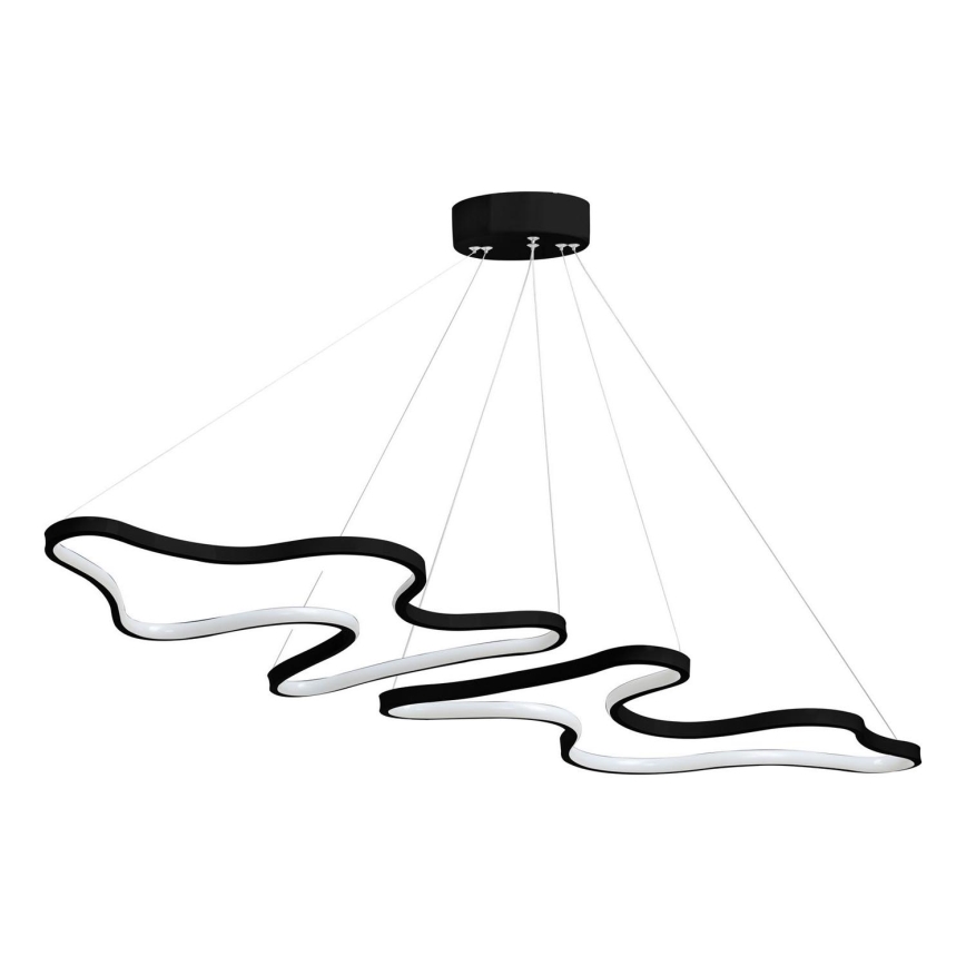 Lámpara LED colgante DUPLE ARTISAN LED/80W/230V 4000K negra