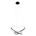 Lámpara LED colgante EMPOLI LED/55W/230V negro