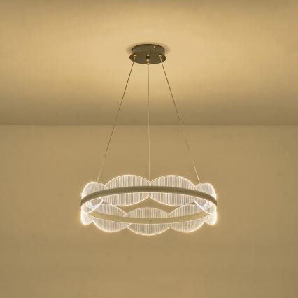 Lámpara LED colgante FIRENZE LED/60W/230V 3000K diá. 60 cm