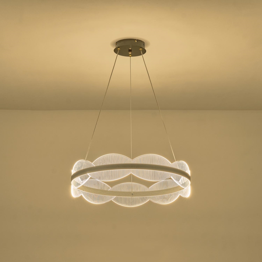 Lámpara LED colgante FIRENZE LED/60W/230V 3000K diá. 60 cm