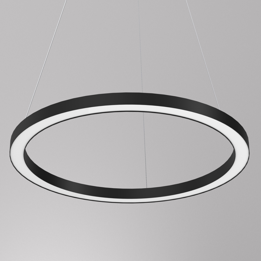 Lámpara LED colgante GALAXIA LED/26W/230V negro