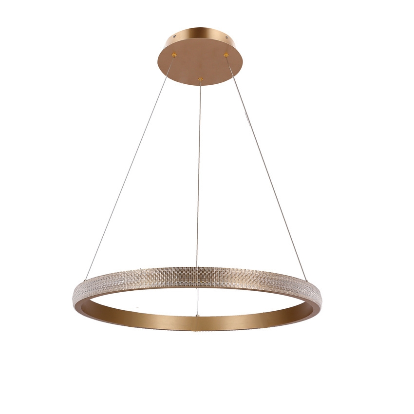 Lámpara LED colgante HASHIM LED/34W/230V diá. 60 cm cobre